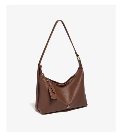 Damen Hobo Tasche Aus Echtem Leder Im Vintage Stil Mit Großer Kapazität