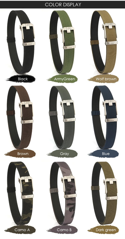 Herren-Taktischer Gürtel Aus 1100D Nylon Mit Robuster Metallschnalle Für Outdoor, Militär Und Arbeit