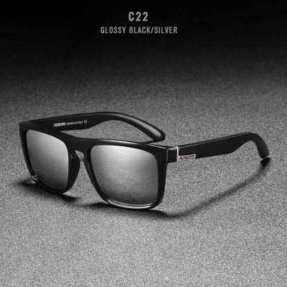 Sonnenbrille quadratisch polarisiert elastisch Spiegel 17 Farben Unisex