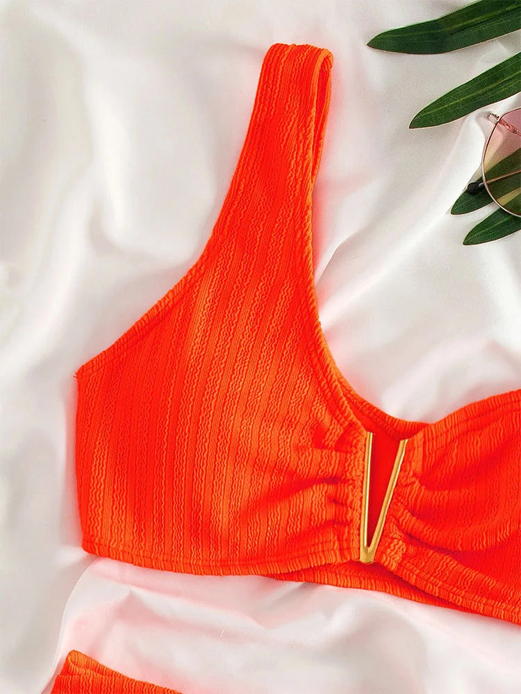 Sexy Damen-Bikini-Set mit brasilianischem Schnitt – ideal für Strand und Pool