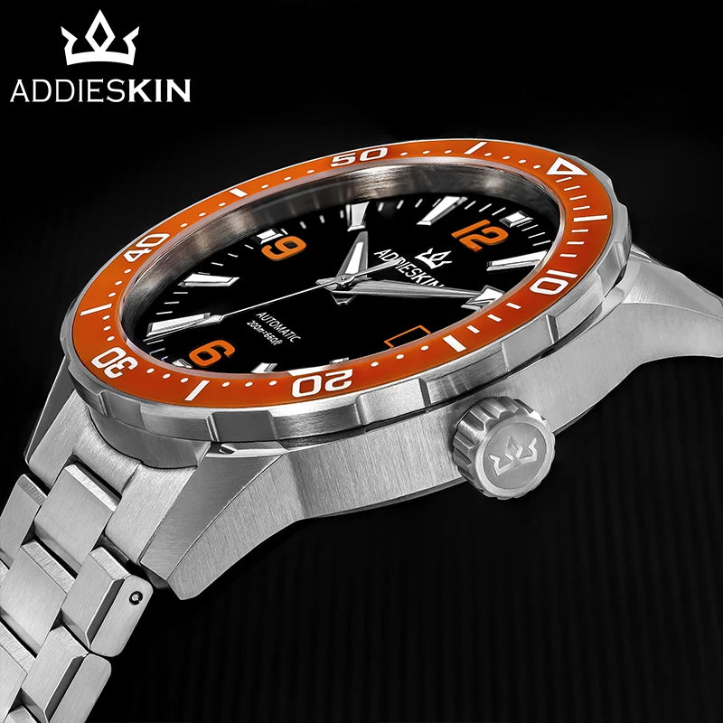 Herren-Premium-Automatikuhr 40 mm mit Japan-9015-Werk