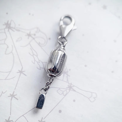 Damen-Charm-Anhänger Laterne Glück aus Sterlingsilber
