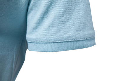 Herren Polo Shirts aus Baumwolle mit hochwertiger Stickerei für den Sommer