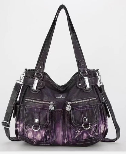 Damen-Handtasche Multifunktionale PU-Tasche Großes Fassungsvermögen Alltagsbegleiter