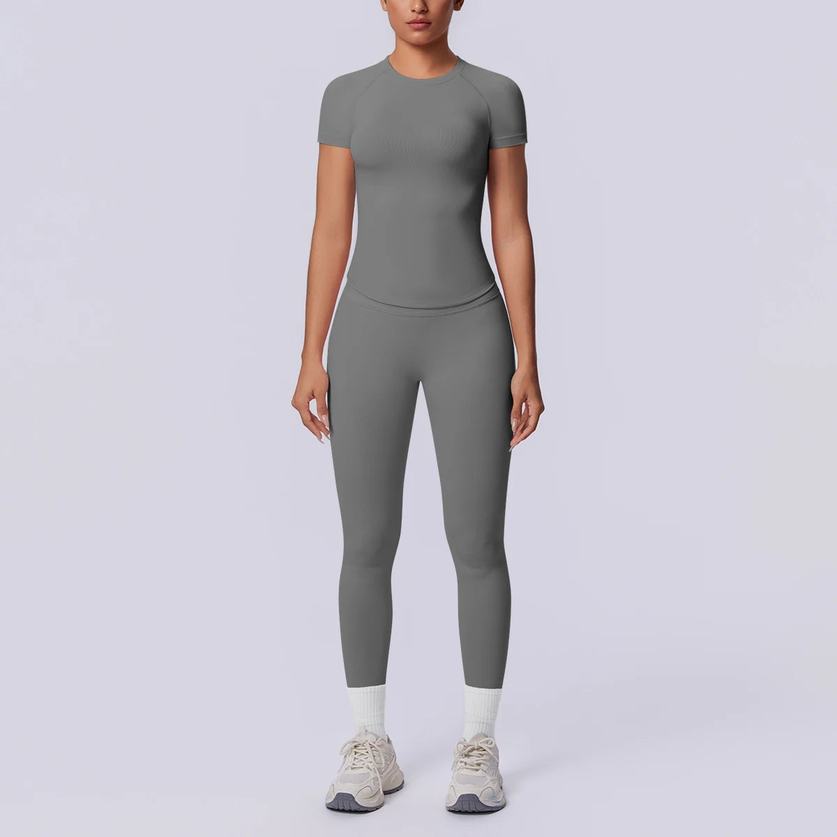 Hamidou Nahtloses Sportset Für Damen Mit Pfirsich-Po Effekt