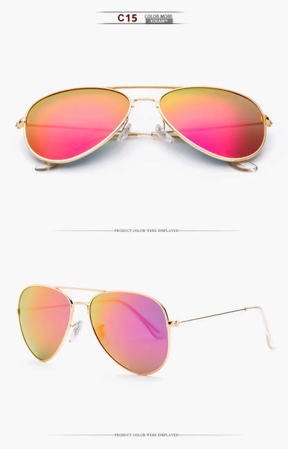 Sonnenbrille Pilot übergroß polarisiert 62mm UVA/UVB Etui Herren