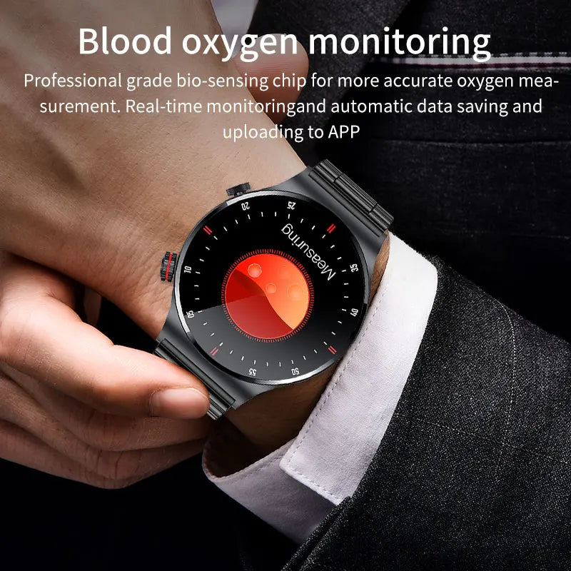 Männer Smart Uhr mit Bluetooth Anruf und wasserdichtem Sport Armband