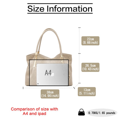 Damen Schultertasche aus Genuine Leather im eleganten Stil