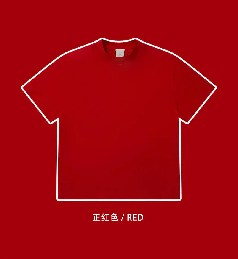 Herren T-Shirt mit 280gsm und hohem Gewicht im lässigen Stil