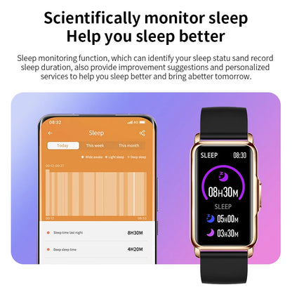 LIGE Mann Frauen 1,47 "Full Touch Screen BT Anruf Smart Uhr Musik Fitness Sport Armband Schlaf Monitor Mann Smartwatch männer 2025