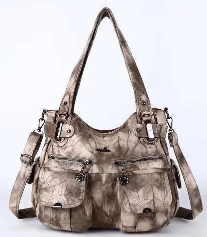 Damen-Handtasche Multifunktionale PU-Tasche Großes Fassungsvermögen Alltagsbegleiter