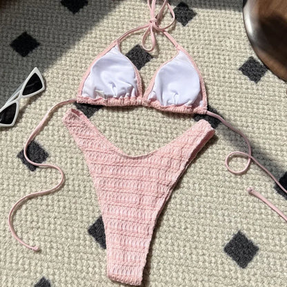 Sexy Push-Up-Bikini-Set für Damen – Brasilianischer Stil für Strand und Pool