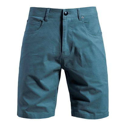 AIOPESON Herren-Sommershorts aus 100 % Baumwolle, lässige 11-farbige, leichte Straßenshorts mit mehreren Taschen