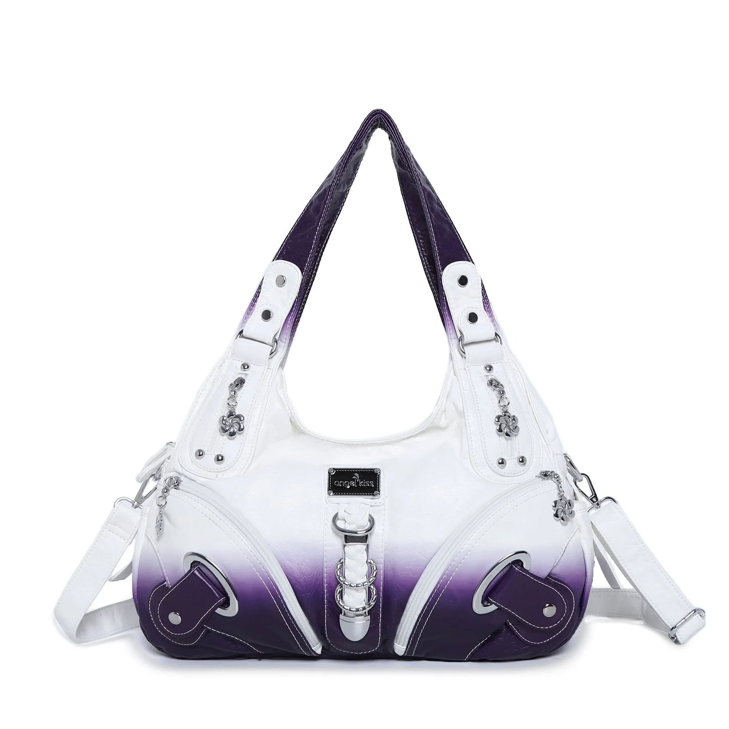 Damen-Handtasche Tie-Dye Muster und weiches Obermaterial Alltagsbegleiter für Alltag und Freizeit