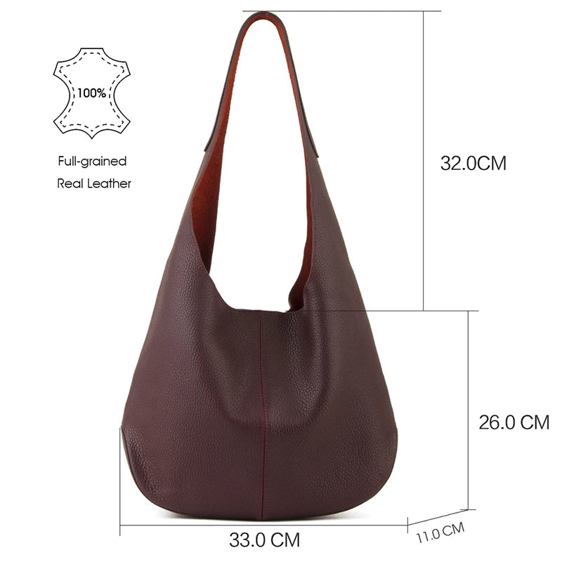 First-Layer Rindleder Tote Bag