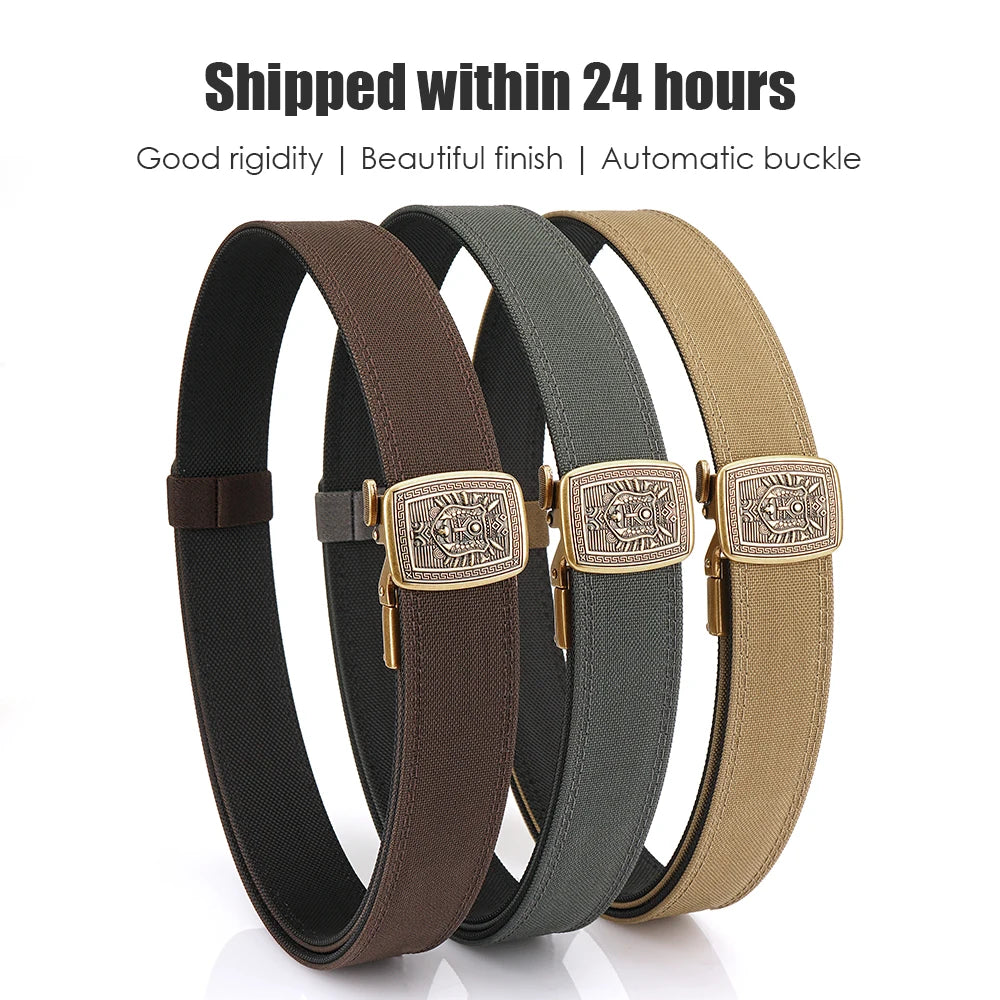 VATLY Retro Rigid Tactical Gürtel Herren Nylon Schnellverschluss Duty Hose