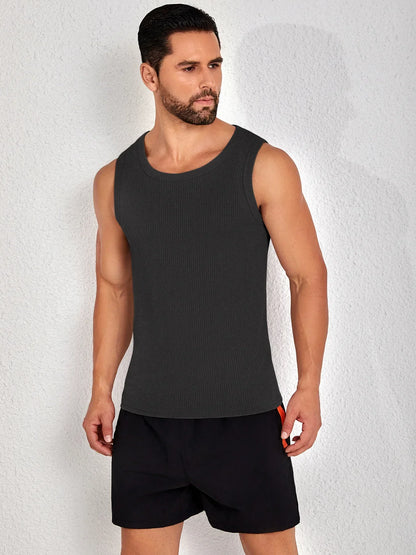 Ärmellose Herren-Sommerweste – Slim Fit und atmungsaktiv für Sport und Freizeit