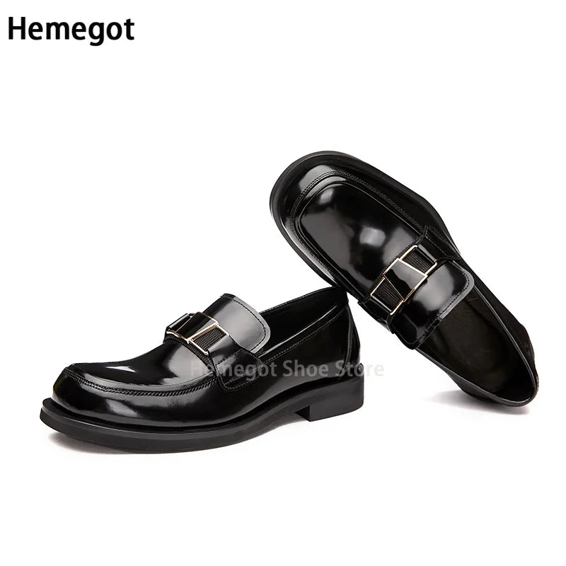 Elegante Herren-Loafer mit dicker Sohle – stilvoll & komfortabel
