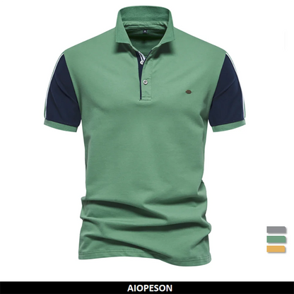 Premium Herren Poloshirt Aus Baumwolle Für Perfektem Halt
