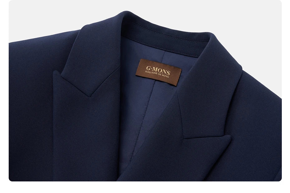 Schwarzer Herrenanzug im Slim-Fit-Stil mit Weste und Hose – ideal für Hochzeiten und formelle Anlässe