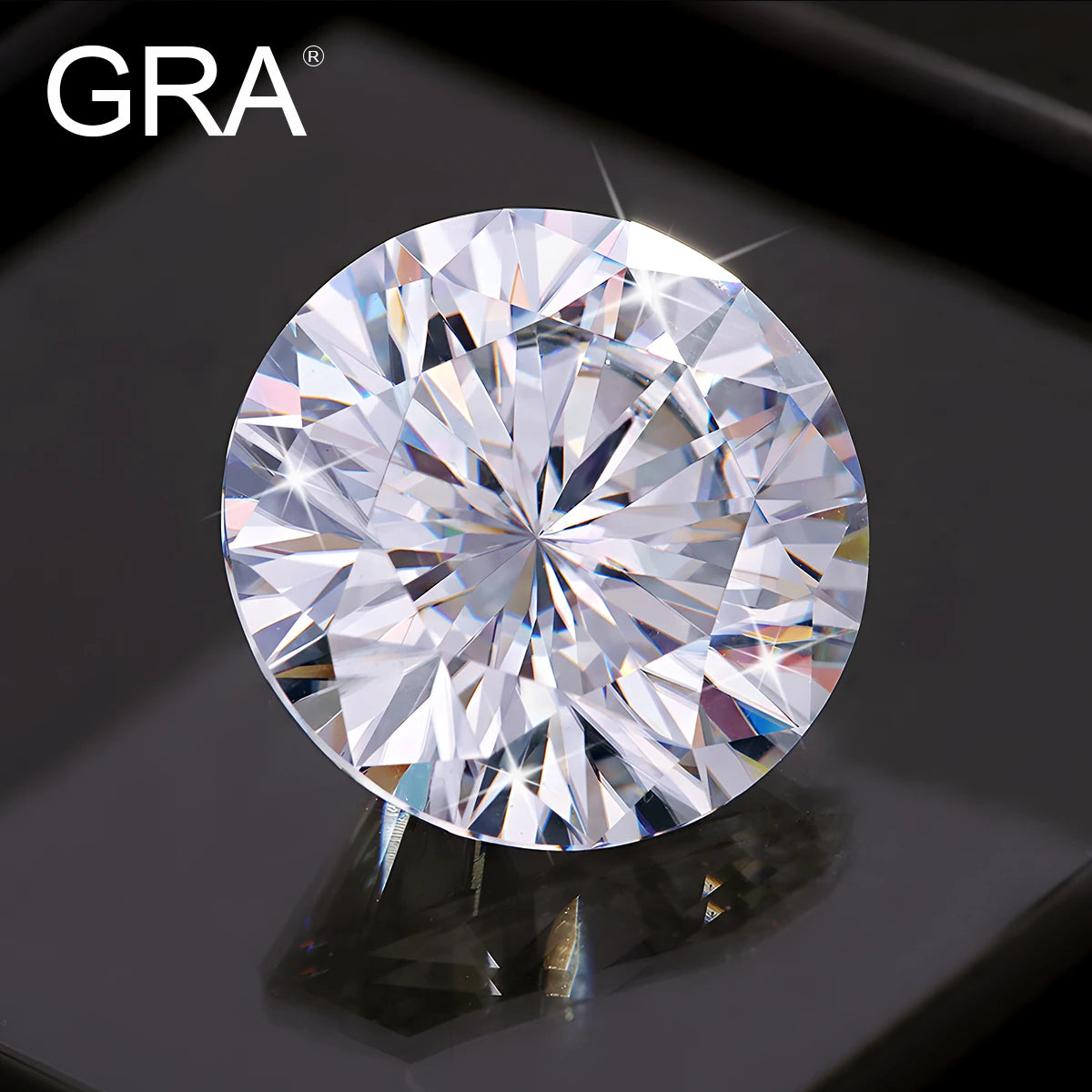 Damen-Ohrstecker Moissanit 1,0 ct aus 14k Gelbgold Zertifiziert Luxus-Ohrringe für Hochzeit und Geburtstag