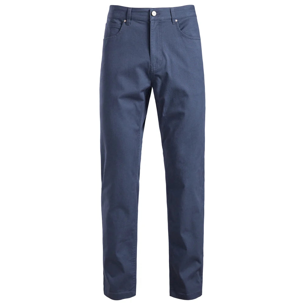 Premium Herrenhose Aus Weicher Baumwolle Mit Reißverschluss Schlank Bequem