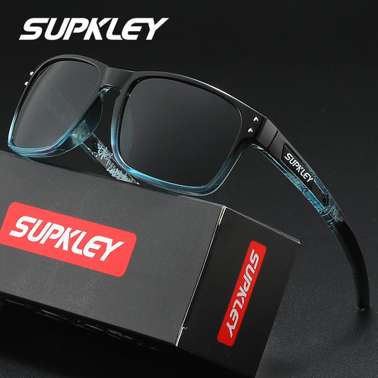 Sonnenbrille Sport quadratisch UV400 polarisiert winddicht Herren