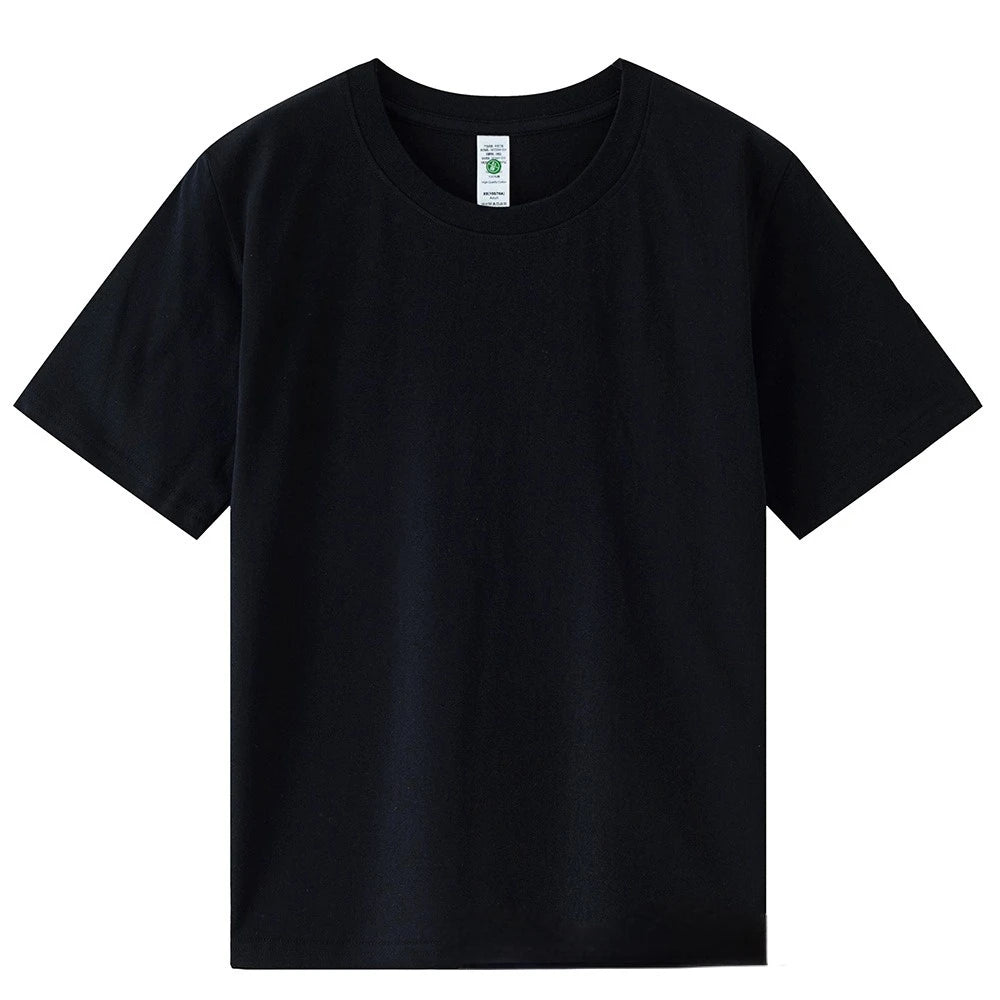 Premium Herren T-Shirt 180g Baumwolle Lockerer Schnitt Alltagskomfort