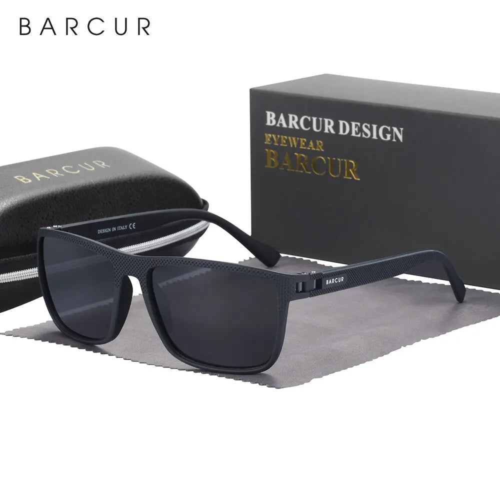 Sonnenbrille TR90 Sport polarisiert leicht UV400 Herren Damen B