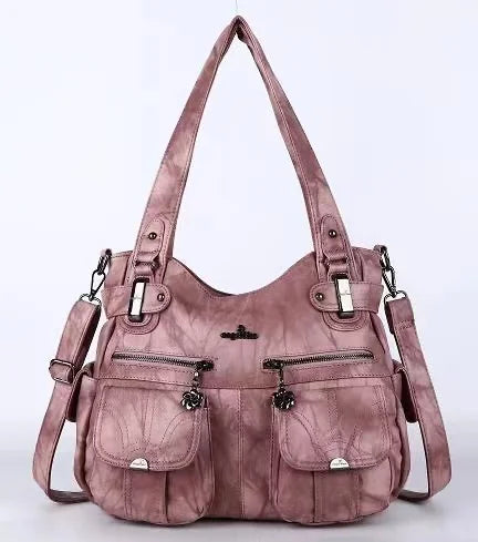 Damen-Handtasche Multifunktionale PU-Tasche Großes Fassungsvermögen Alltagsbegleiter