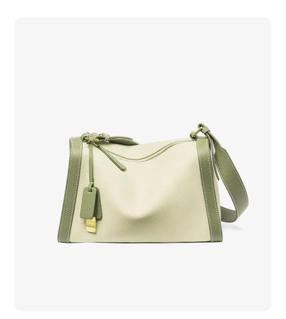 Female Shoulder Bag Aus Cowhide Leather Vintage Soft Messenger Crossbody