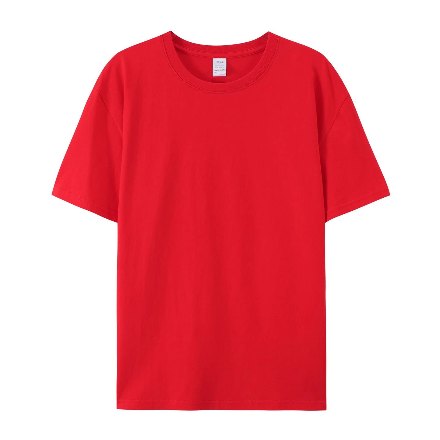 Herren Baumwolle T Shirt Leichter Oversize Schnitt Casual Sommer