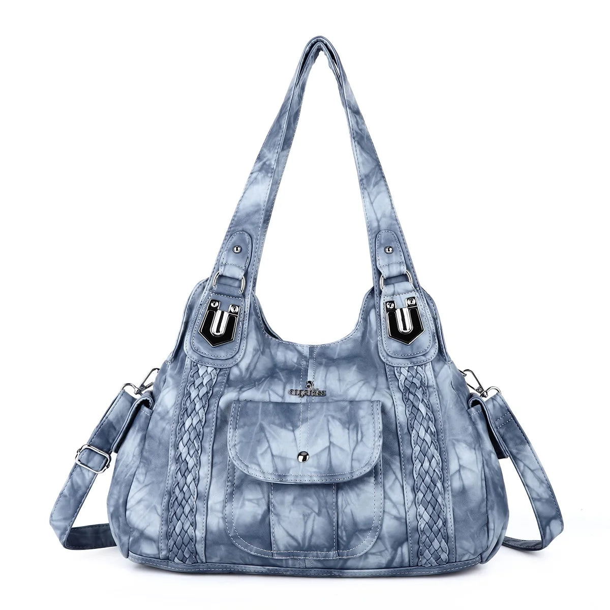 Damen-Schultertasche aus PU-Leder Große Kapazität Viel Stauraum Alltagsbegleiter Modernes Design und Praktisch