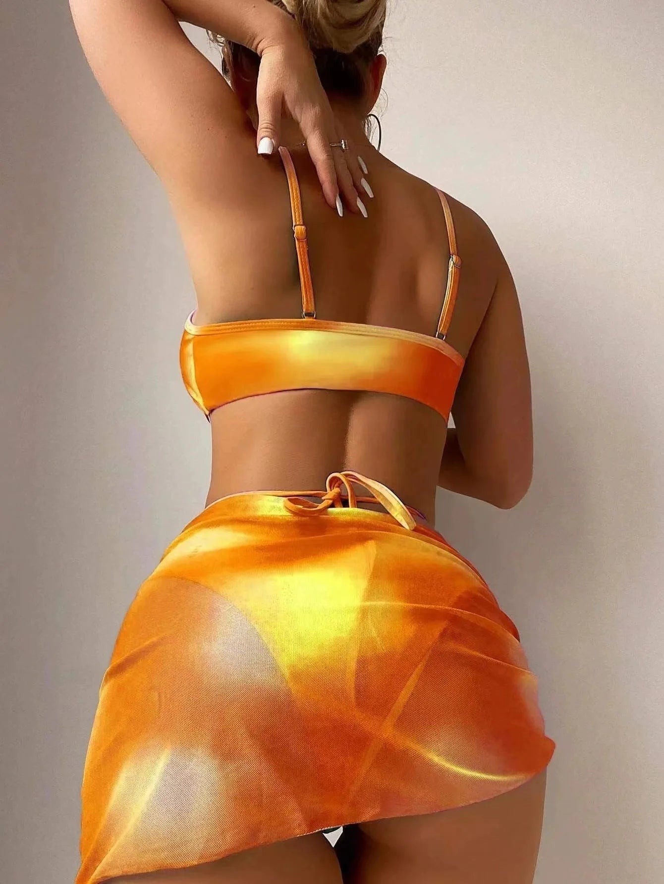 Sexy Push-Up-Bikini-Set für Damen – Brasilianischer Stil für Strand und Pool