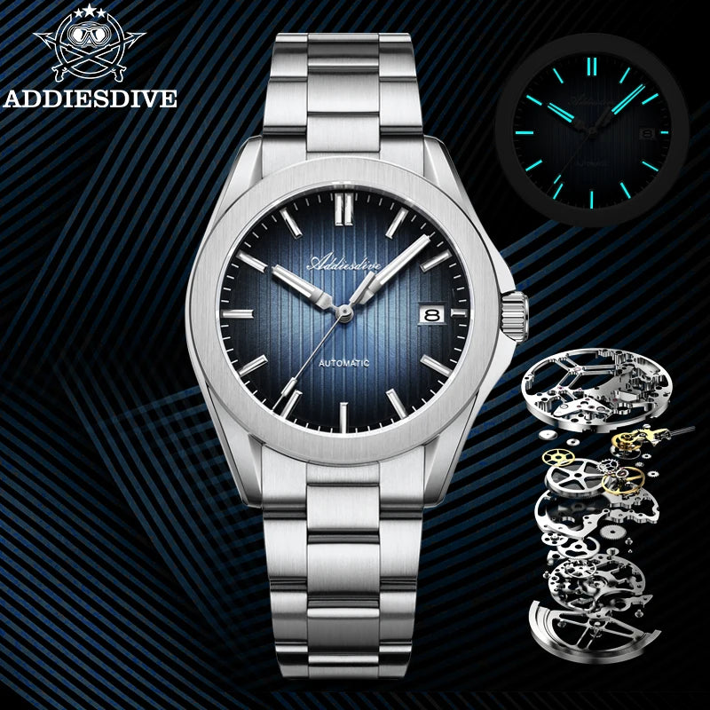 Herren-Taucheruhr mit Saphirglas und NH35A-Automatikwerk