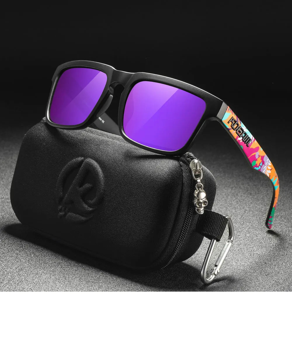 Sonnenbrille polarisiert minimalistisch modern Etui Unisex neue Farben