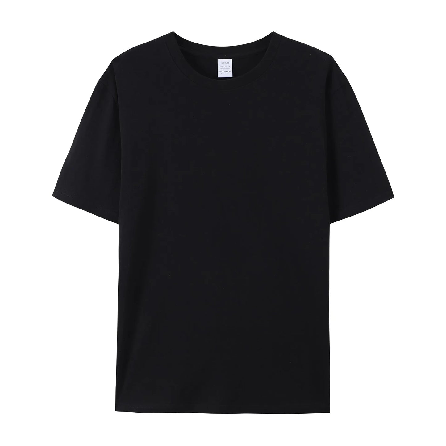 Herren Baumwolle T Shirt Leichter Oversize Schnitt Casual Sommer