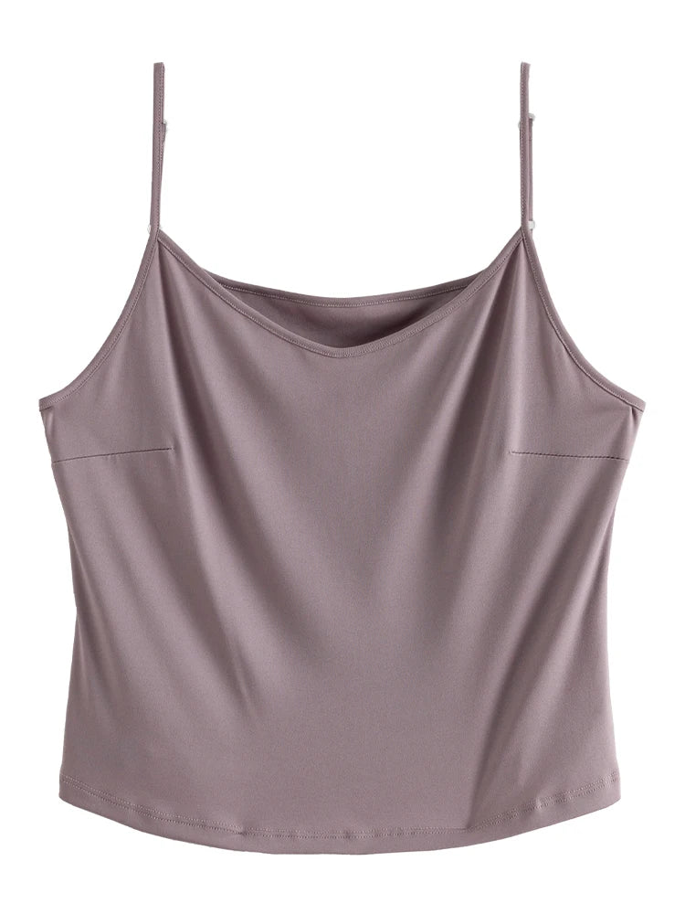 Asymmetrisches Damen-T-Shirt in Beige mit Fake-Knopfleiste aus 100% Baumwolle – ideal für den Sommer.