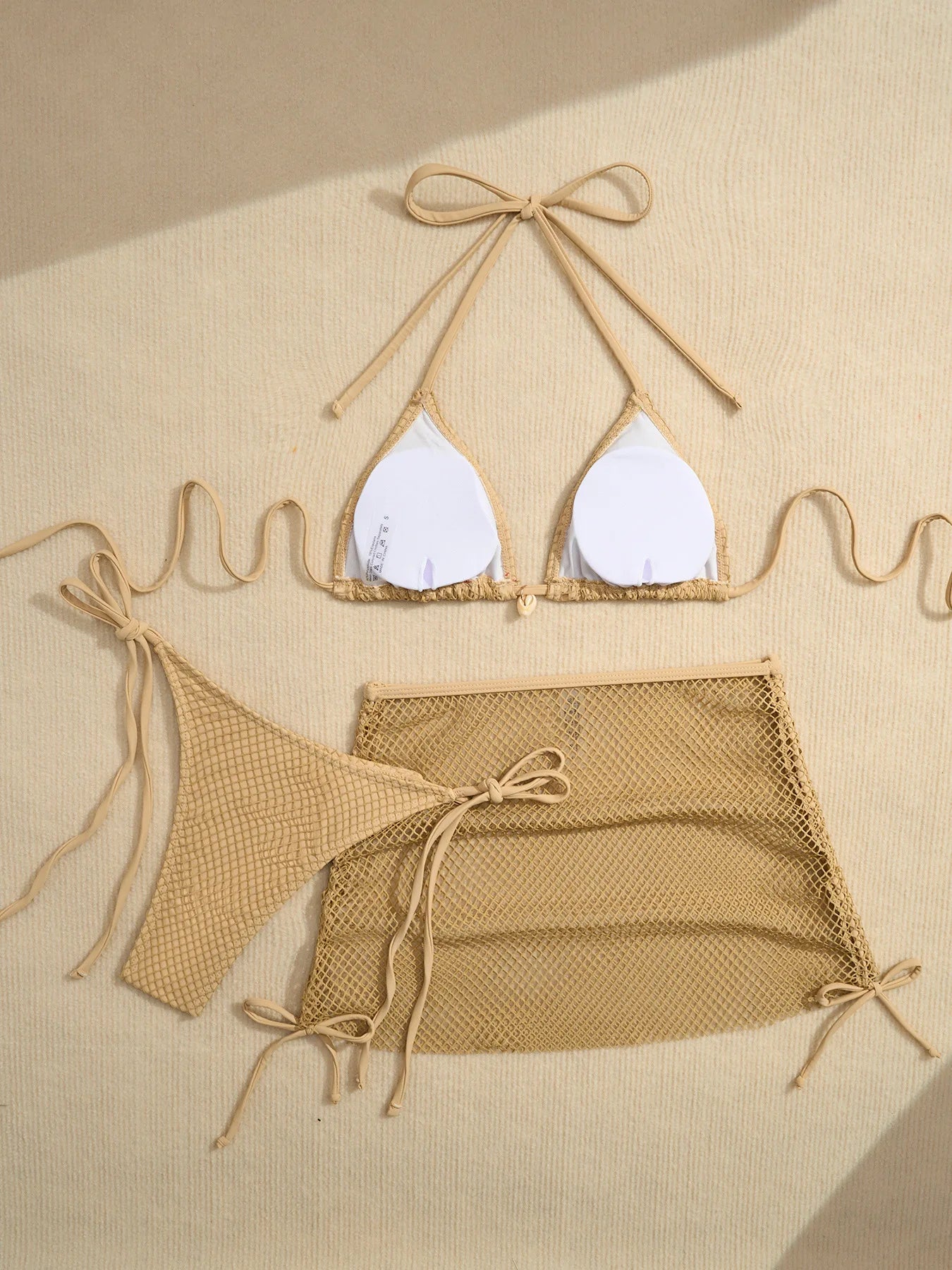 Sexy Bikini-Set mit Push-up und hoher Taille – Perfekt für Strand und Pool