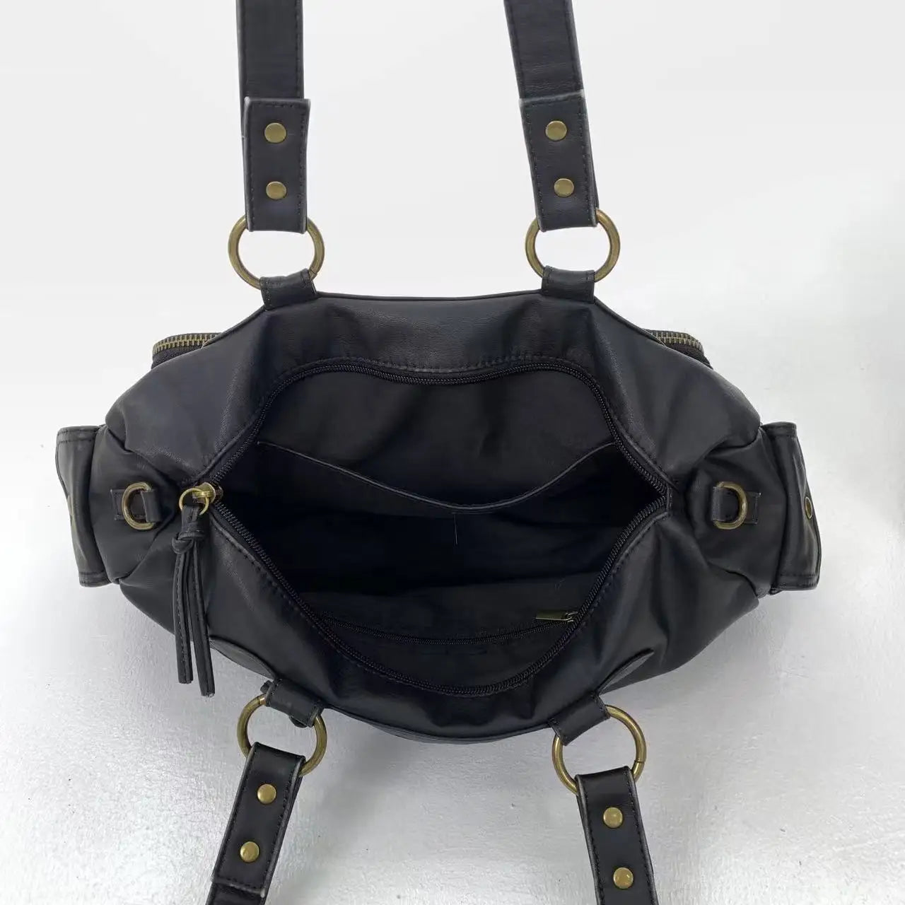 Damen-Umhängetasche Klassischer Stil Mit Quaste Und Viel Stauraum Für Alltag Und Freizeit