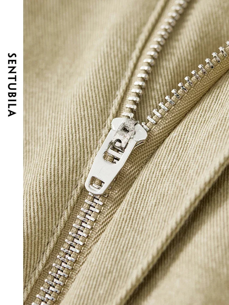 Damen Jeansrock aus 100 Prozent Baumwolle mit geradem Schlitz am Saum