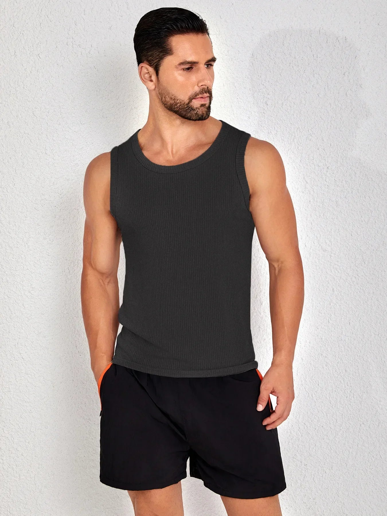 Ärmellose Herren-Sommerweste – Slim Fit und atmungsaktiv für Sport und Freizeit