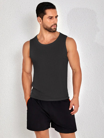 Ärmellose Herren-Sommerweste – Slim Fit und atmungsaktiv für Sport und Freizeit