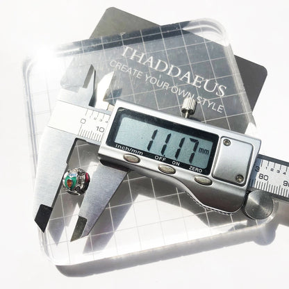 Damen-Charm-Anhänger bunte Käfer Perlen Glück aus Sterlingsilber