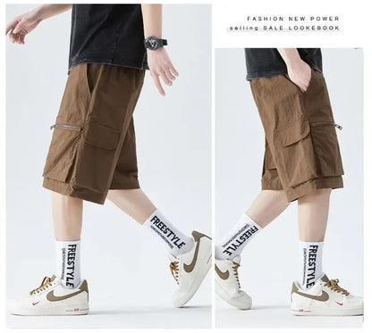 Herren-Laufshorts mit Handytasche und Reißverschlusstasche – ideal für Marathon und Sport.