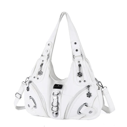 Damen-Handtasche Großes Volumen mit Top-Griff Vielseitiger Alltagsbegleiter Für Jeden Tag
