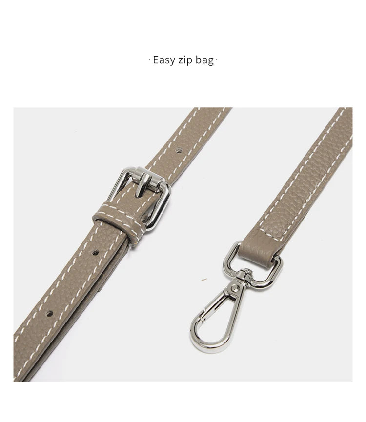 Damen Handtasche Aus Rindsleder Schulter Crossbody Minimalist Style