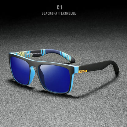 Sonnenbrille quadratisch polarisiert elastisch Spiegel 17 Farben Unisex