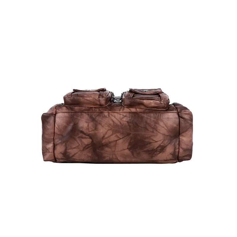 Damen-Handtasche Mit Viel Stauraum Und Mehrfachfächern Aus PU-Leder Für Alltag Und Freizeit
