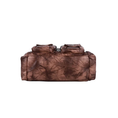 Damen-Handtasche Mit Viel Stauraum Und Mehrfachfächern Aus PU-Leder Für Alltag Und Freizeit